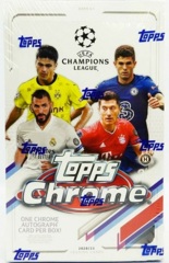 2020-21 Topps Chrome UEFA Champions League Hobby Box